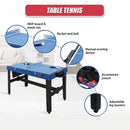 4FT 12-in-1 Combo Games Tables Foosball Soccer Basketball Hockey Pool Table Tennis-13