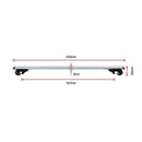 Universal Car Top Roof Rail Rack Cross Bar Aluminium Lockable 1350MM-10