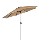 9FT Patio Umbrella Outdoor Garden Table Umbrella with 8 Sturdy Ribs-7