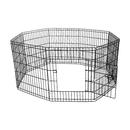 24" 8 Panel Pet Dog Playpen Puppy Exercise Cage Enclosure Fence Play Pen-2