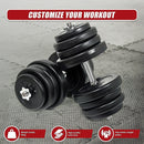 50KG Dumbbell Adjustable Weight Set-8