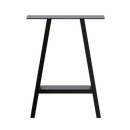 2x Rustic Dining Table Legs Steel Industrial Vintage 71cm - Black-7