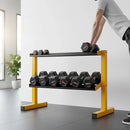 2 Tier Dumbbell Rack for Dumbbell Weights Storage-8