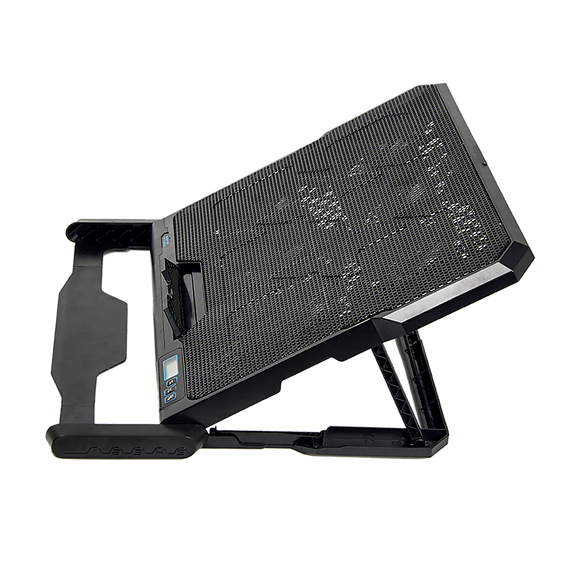 Laptop Cooling Pad with Adjustable Fan Stand – Fits 11" to 17" Notebooks