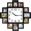 Photo Frame Clock Picture Collage 12Picture Display Photowall-4