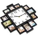 Photo Frame Clock Picture Collage 12Picture Display Photowall-5