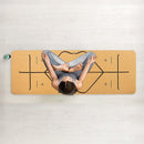 Natural Cork TPE Yoga Mat Sports Eco Friendly Exercise Fitness Gym Pilates-2
