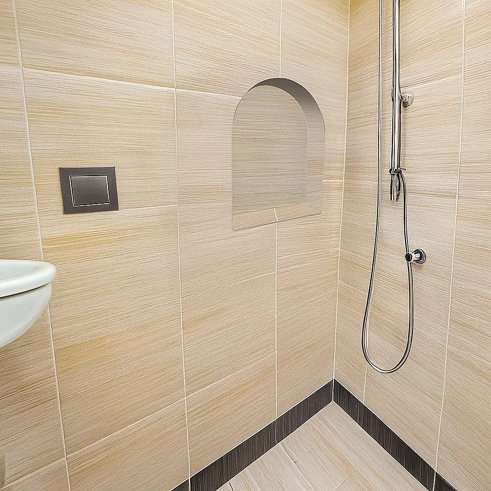 Shower Niche - Arch 450 x 350 x 90mm Prefabricated Wall Bathroom Renovation