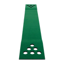 Golf Beer Pong Game Toy Set Green Golf Putting Matt with 2 Putters, 6 Balls-7