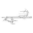 60" Bed Lift Hydraulic Mechanisms Kits For Space Saving Bed or Sofa Bed-12