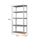 1.8M Warehouse Shelving Racking Steel Pallet Garage Shelves Metal Storage Rack-11