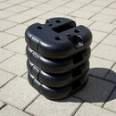 4pcs Outdoor Canopy Tent Leg Weights Anchor Stand Heavy Duty Gazebo Discs Base-3