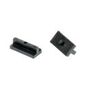 100 Composite Decking Hidden Fixing Fasteners Plastic T Clips & Screws-9