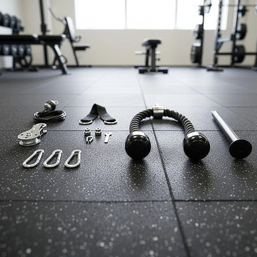Pulley System Cable Attachment Pull Down Machine DIY Home Gym Workout Kit - 0
