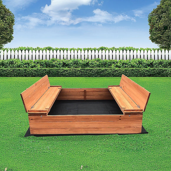 Sandpit Kids Wooden Sand box