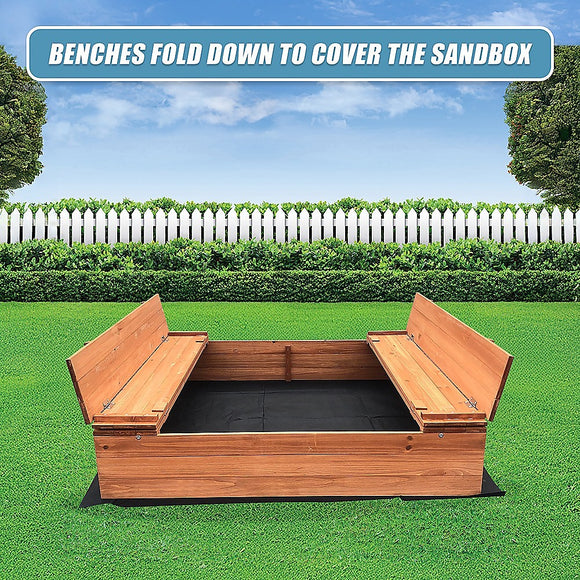 Sandpit Kids Wooden Sand box