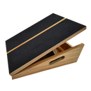 Wooden Slant Exercise Board With Adjustable Incline And Non-Slip Surface-1