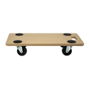 200kg Heavy Duty Hand Dolly Furniture Wooden Trolley Cart Moving Platform Mover-5