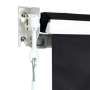 Outdoor Folding Arm Awning Retractable Sunshade Canopy Black 5.0m x 3.0m-4