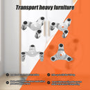 4 X All-purpose Dolly Metal Heavy Duty Furniture Mover Slider Set-8