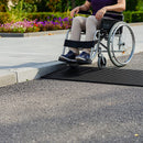 Cuttable Threshold Ramp Rubber Wheelchair Ramp Solid 4 cm Rise 90 cm Wide-4