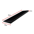 Cuttable Threshold Ramp Rubber Wheelchair Ramp Solid 4 cm Rise 90 cm Wide-11