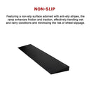 Cuttable Threshold Ramp Rubber Wheelchair Ramp Solid 4 cm Rise 90 cm Wide-13