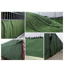 2m x 3m Army Tarp Heavy Duty 400GSM Tarpaulin Canvas Cover Waterproof Sun Blocked-3