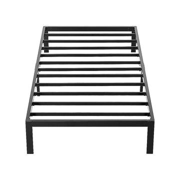 Single Full Metal Bed Frame Base – Sturdy Steel Bed Base for Australian Mattress - 0