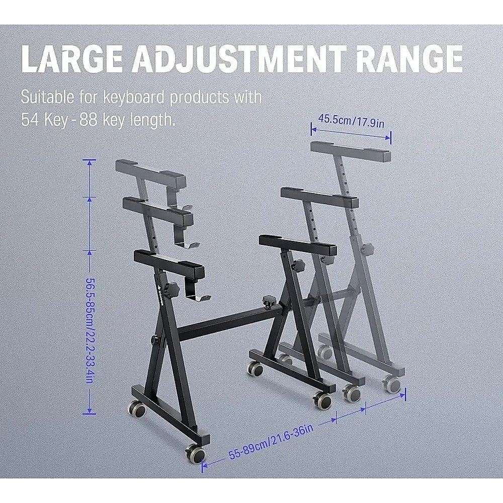 Z-style Keyboard Stand Heavy-Duty Piano Stand Portable - 0