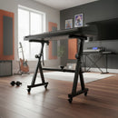 Z-Style Keyboard Stand – Heavy Duty Adjustable Piano Stand for Digital Keyboards & Portable Use-4