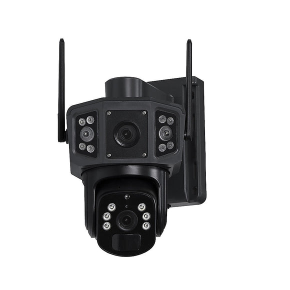 9MP Wireless Solar Camera WIFI Security Outdoor Battery PTZ CCTV Home House V380