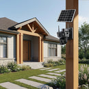 9MP Wireless Solar Camera WIFI Security Outdoor Battery PTZ CCTV Home House V380-7