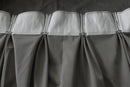 Large Thick Velvet Blockout Curtains 550x 230cm PINCH PLEAT 2 panel+Hooks Grey-5
