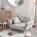 NNEOBA Convertible Sofa Couch with Adjustable Backrest and Armrests-3