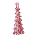 Desktop Miniature Christmas Tree with Candy Cane Top-3