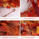 2M Artificial Fall Maple Leaf Garland-5