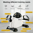 NNEOBA Mini Exercise Bike - Indoor Arm and Leg Trainer-4