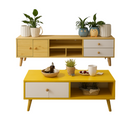 NNECN Modern Living Room TV Stand Table Set-6