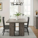 NNETMLT Rustic  Rectangular Dining Table-7