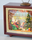 Xmas Tv Music Box 17cm-4