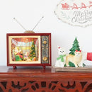 Xmas Tv Music Box 17cm-5