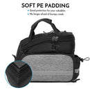 Insulated Bike Rear Rack Bag - Waterproof Storage Bag with Soft PE Padding for Cycling-2