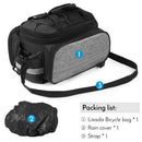 Insulated Bike Rear Rack Bag - Waterproof Storage Bag with Soft PE Padding for Cycling-4