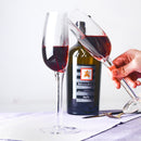 2 Pcs Unique Half-Round Crystal Wine Glass - Elegant Champagne Flute for Red & White Wine-3