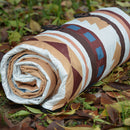 Portable Traditional Pattern Picnic Mat - Lightweight , 200x200cm, with Storage Bag-3