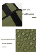 Outdoor Anti-Snake Bite Leg Guards - Hiking Camping Knee Protectors, Snow Shoe Covers, Leg Sleeves, Black-6