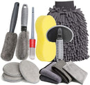 12-Piece Car Cleaning and Detailing Kit - Comprehensive Auto Wash Set with Brushes, Towels, and More-1