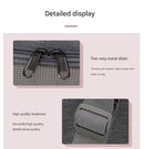 Black Portable Pet Travel Carrier Bag - Foldable, Durable, and Comfortable for Small Dogs & Cats 40cmx25cmx25CM-4