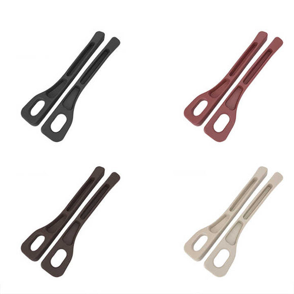 Beige Car Seat Gap Filler - 2 Pieces Car Interior Storage Organizer for Front Seat Seam